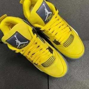 Nike | Shoes | Nouvelle Air Jordan 4 Retro Gs Lightning 47  display picture 1